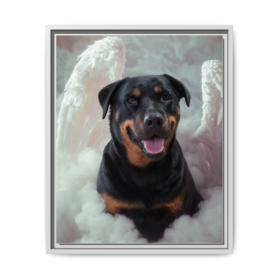 Framed 16x20 White front