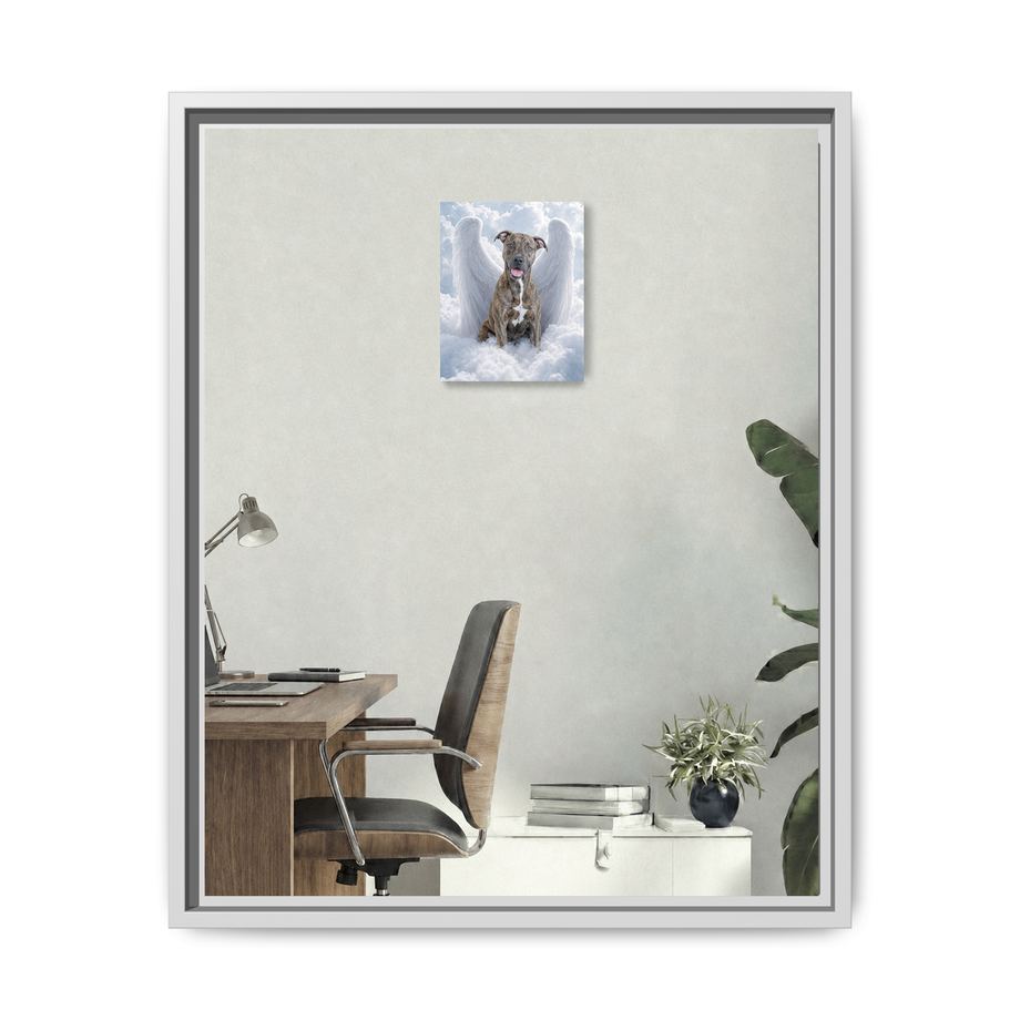 Framed 16x20 White front