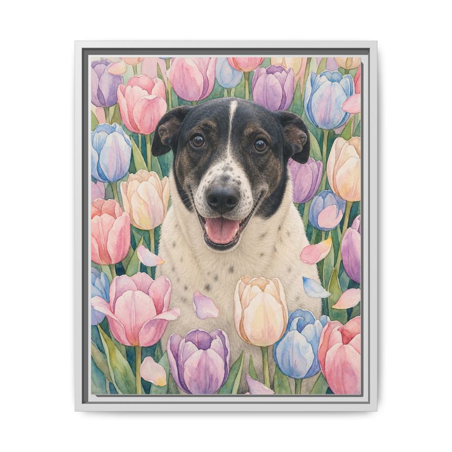 Framed 16x20 White front