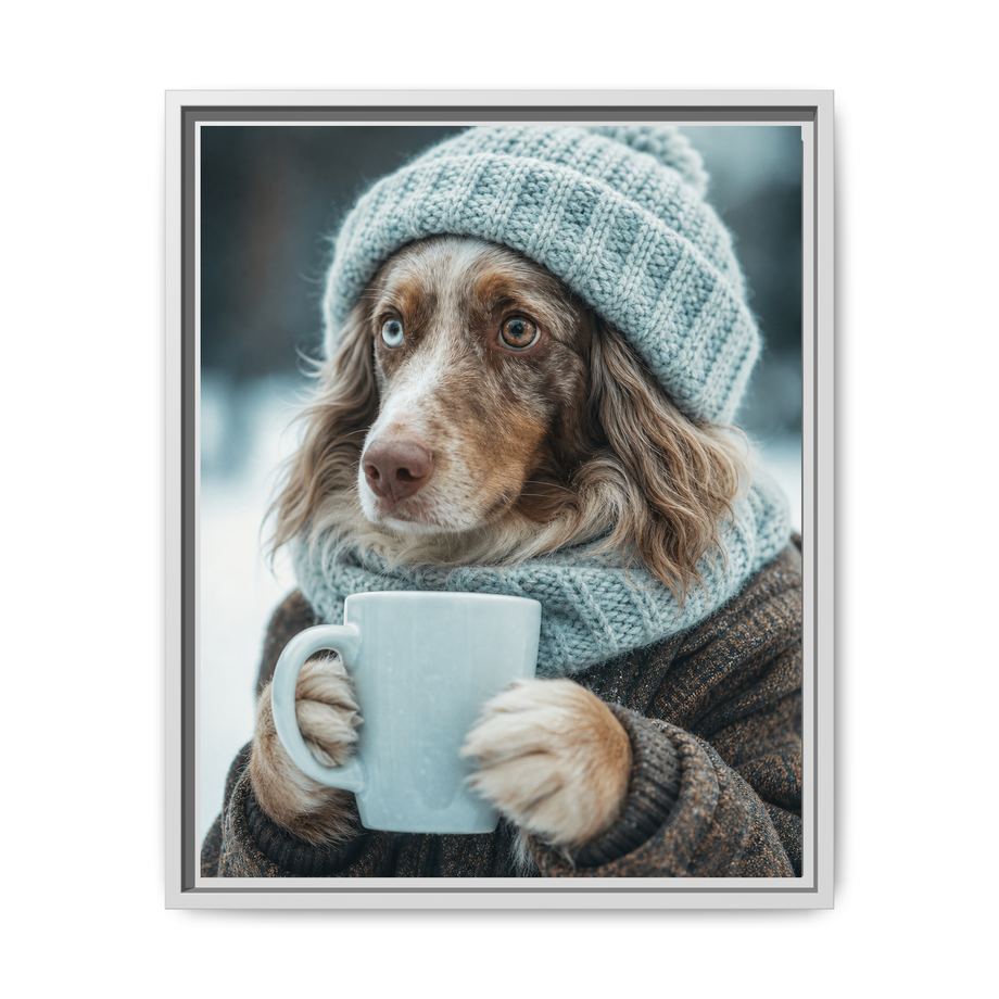 Framed 16x20 White front