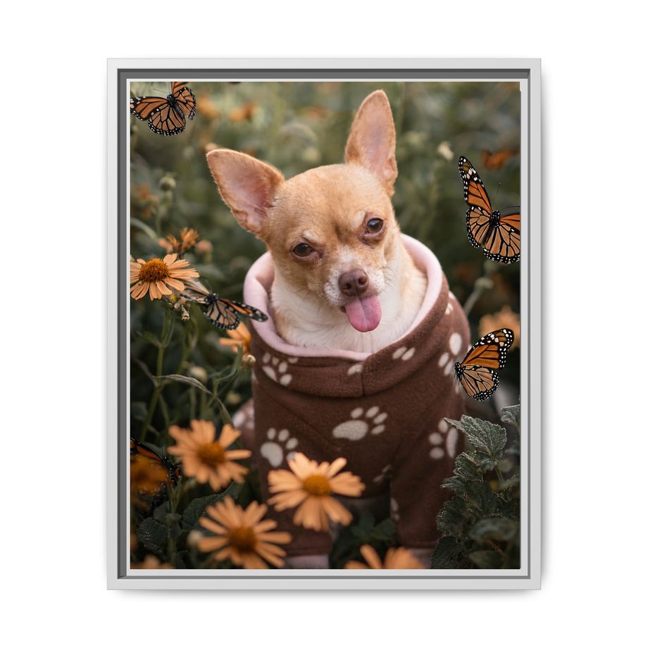 Framed 16x20 White front
