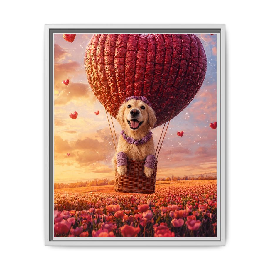 Framed 16x20 White front