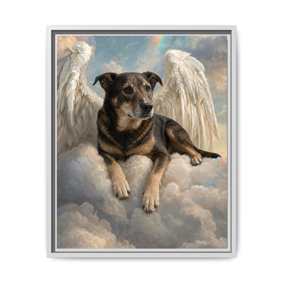 Framed 16x20 White front