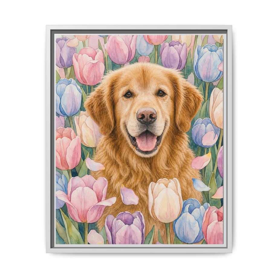 Framed 16x20 White front