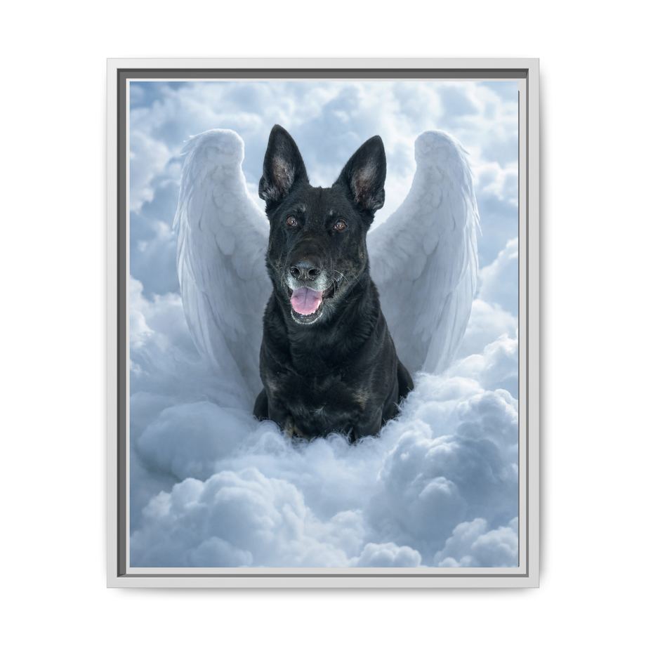 Framed 16x20 White front