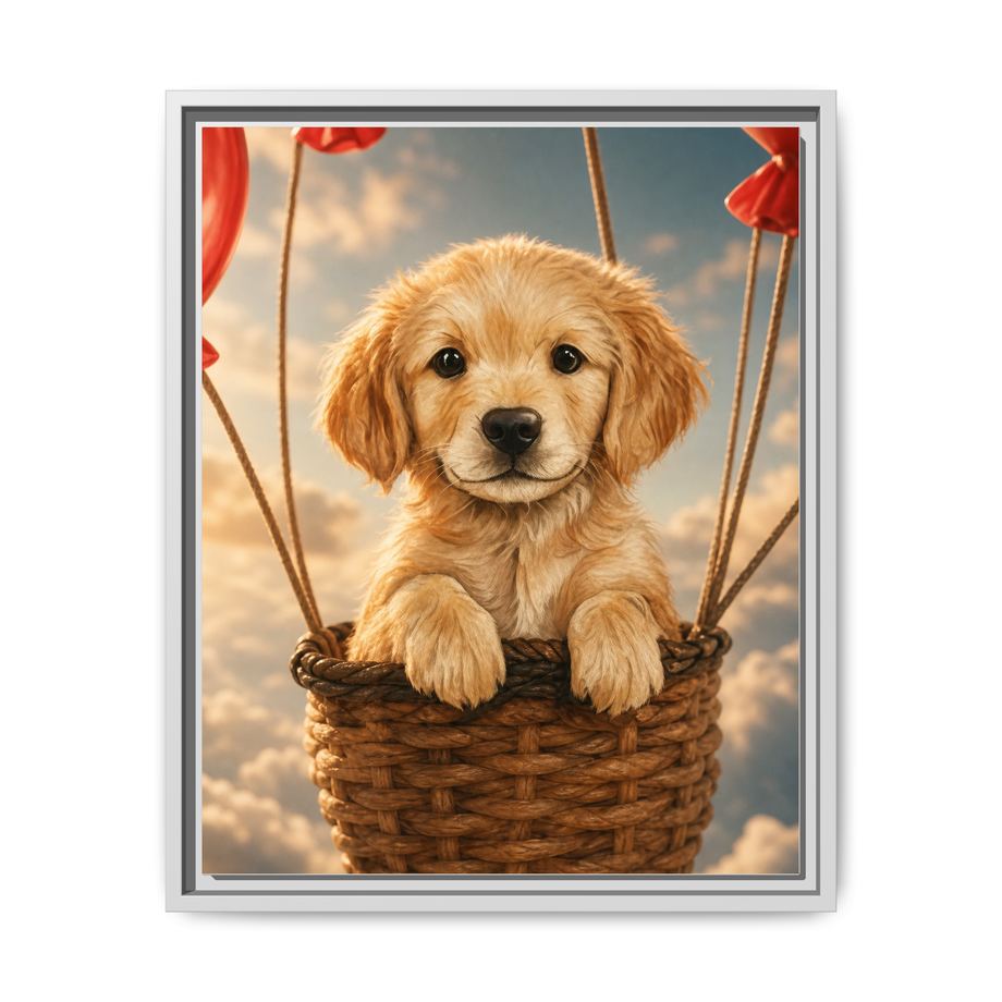 Framed 16x20 White front