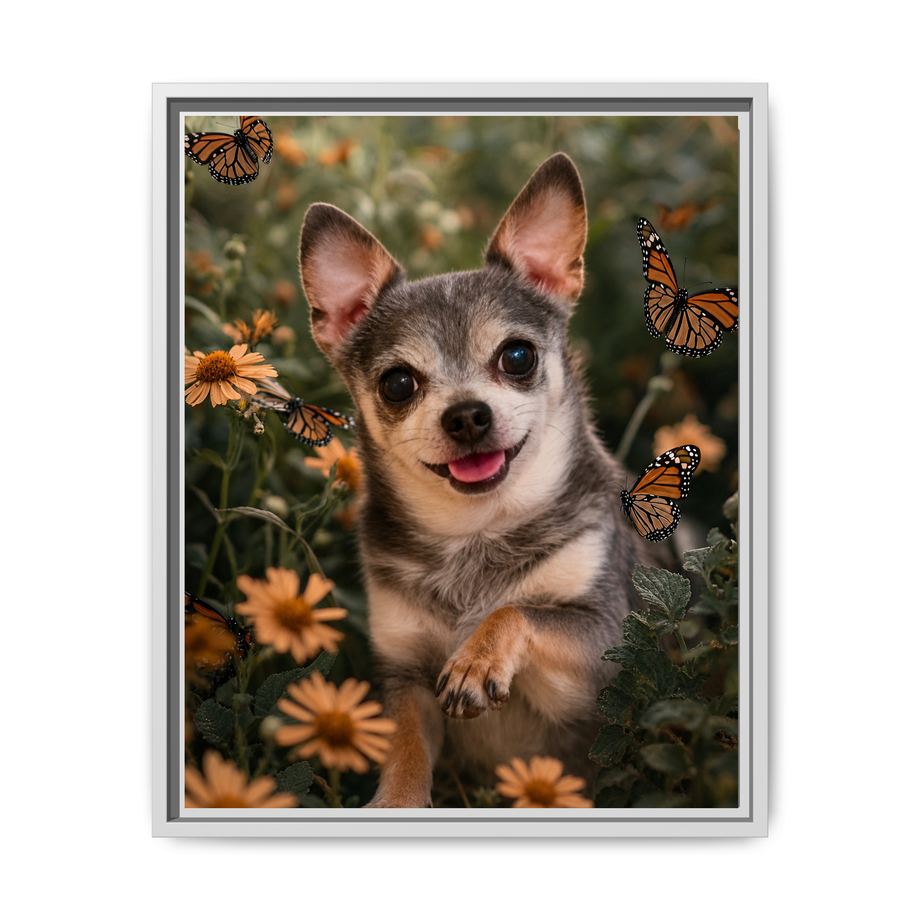 Framed 16x20 White front