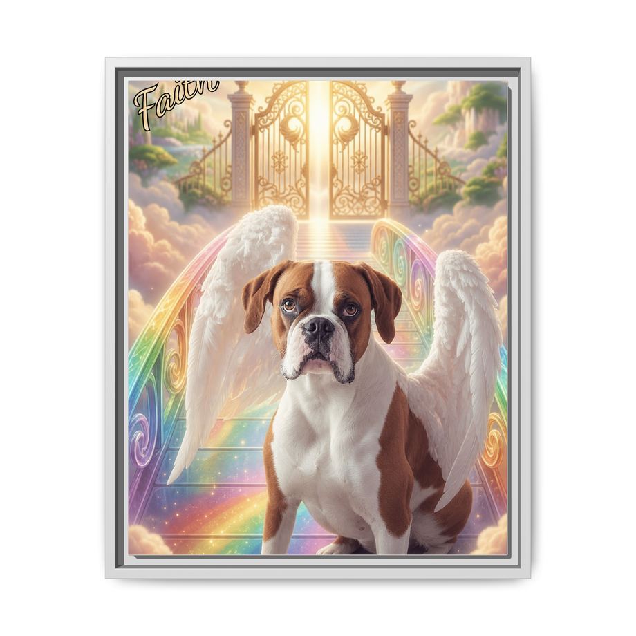 Framed 16x20 White front