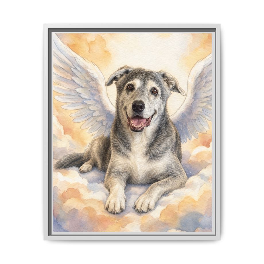 Framed 16x20 White front