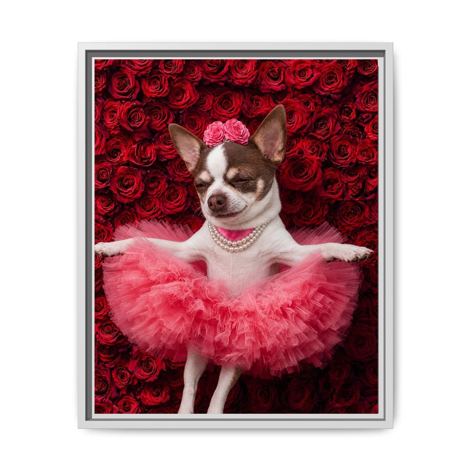 Framed 16x20 White front