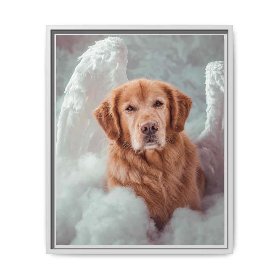 Framed 16x20 White front