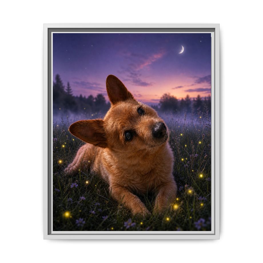 Framed 16x20 White front