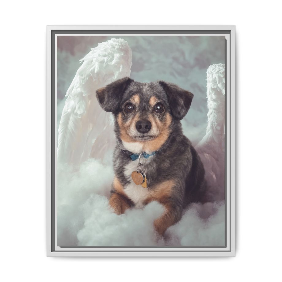 Framed 16x20 White front