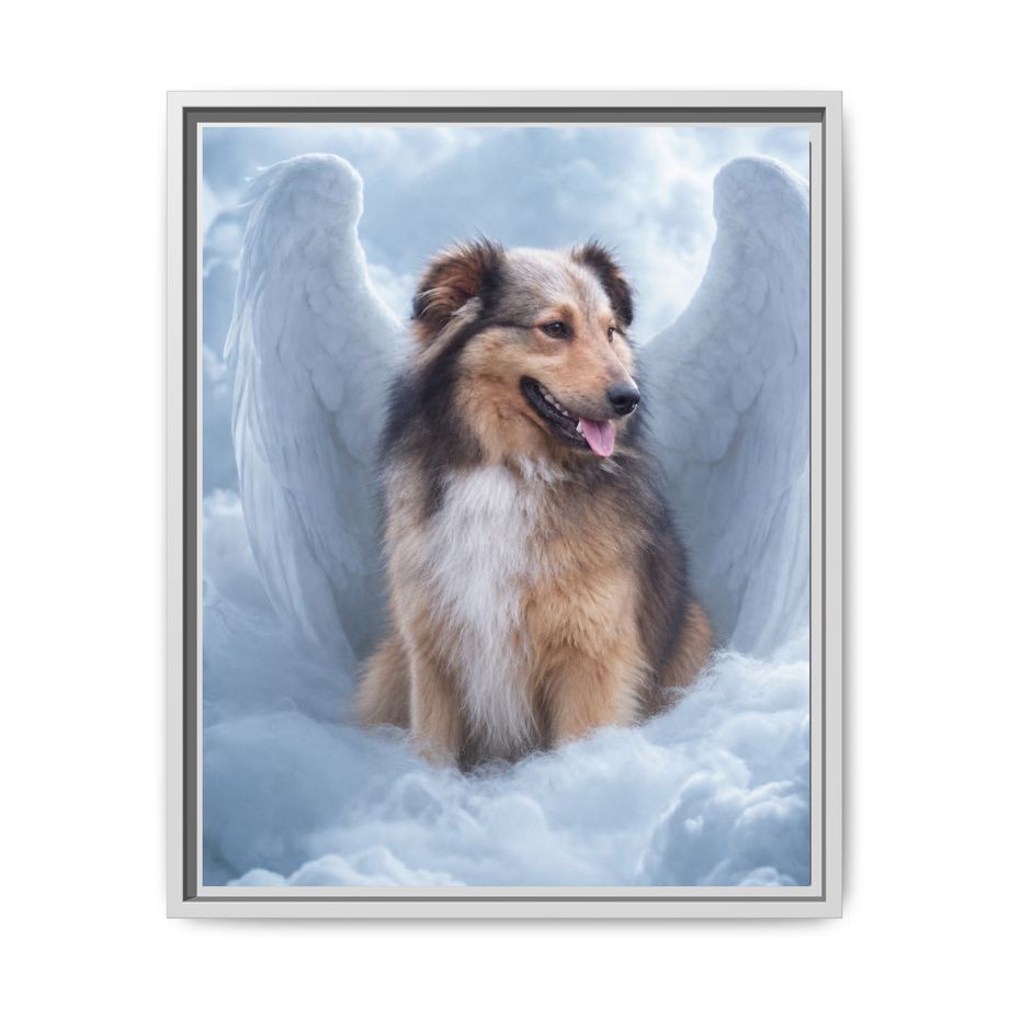 Framed 16x20 White front