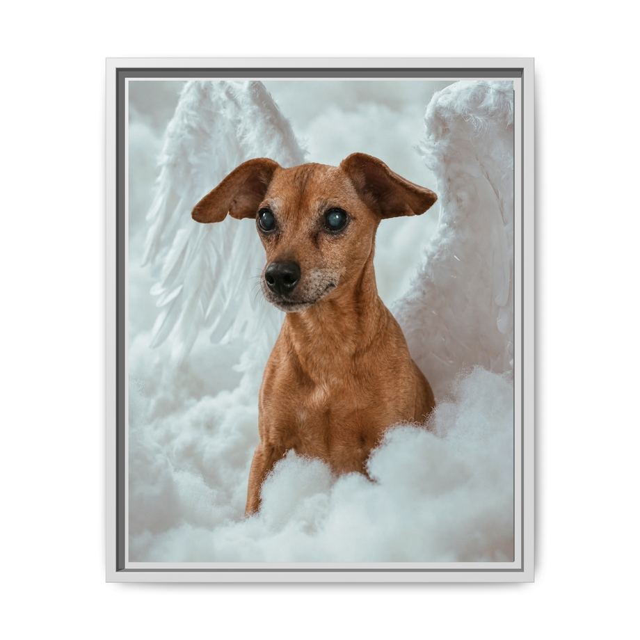 Framed 16x20 White front