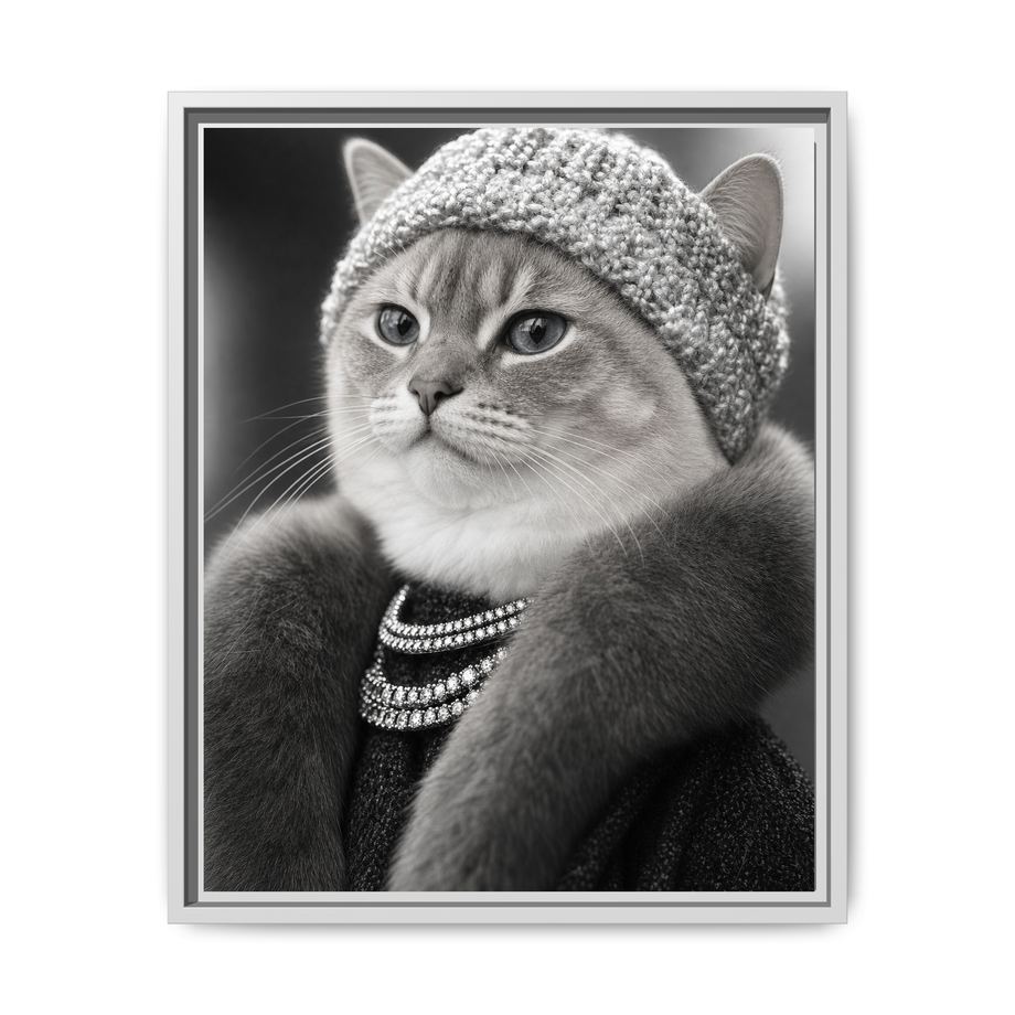 Framed 16x20 White front