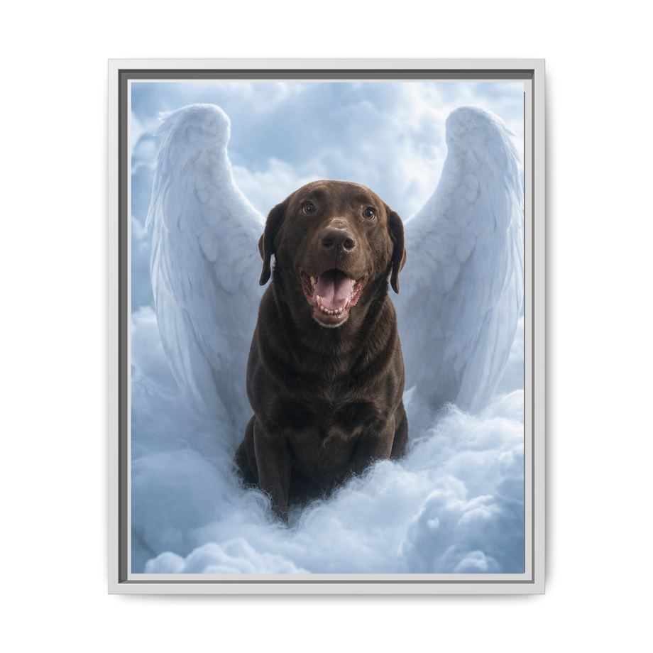 Framed 16x20 White front