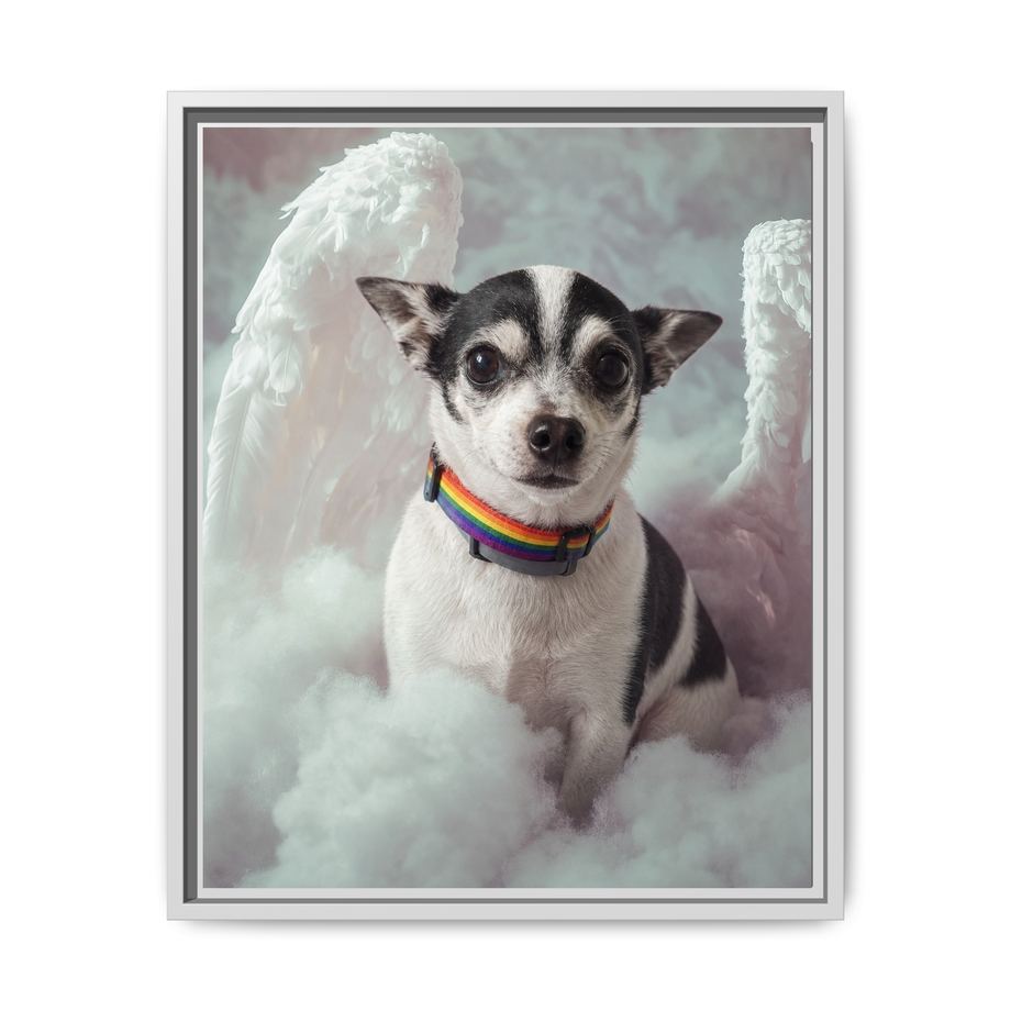 Framed 16x20 White front