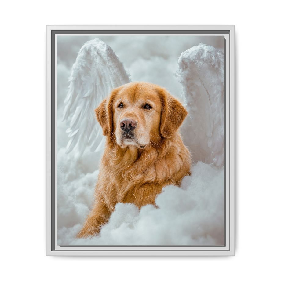 Framed 16x20 White front