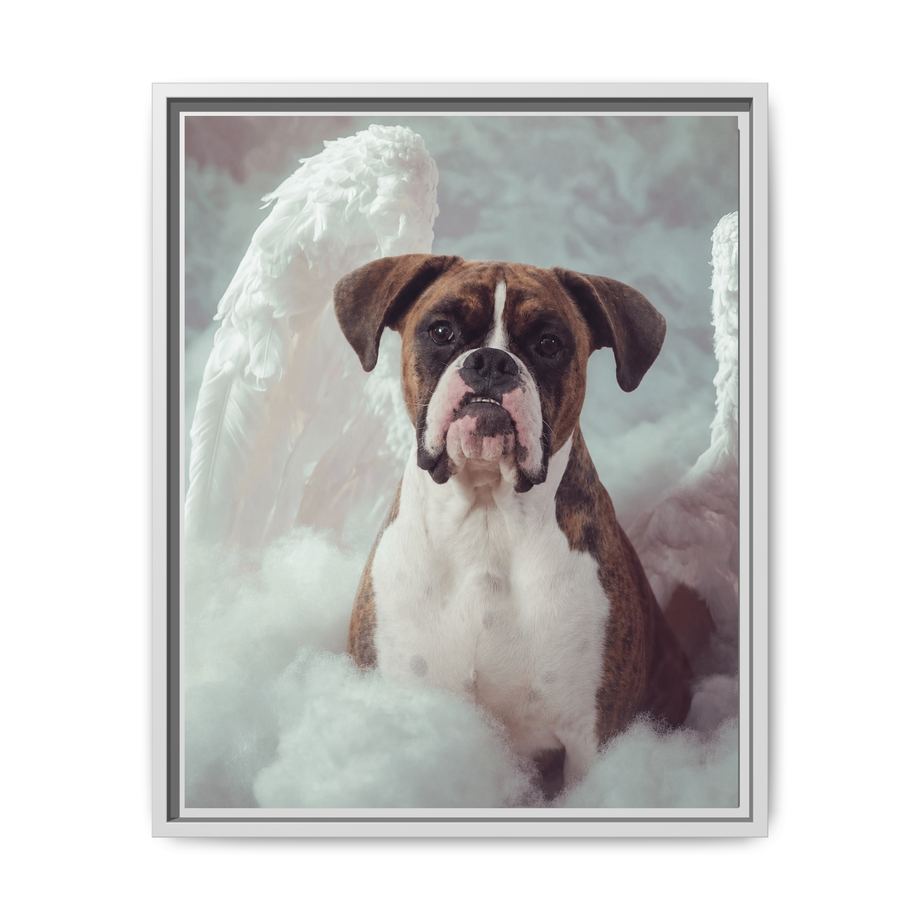 Framed 16x20 White front