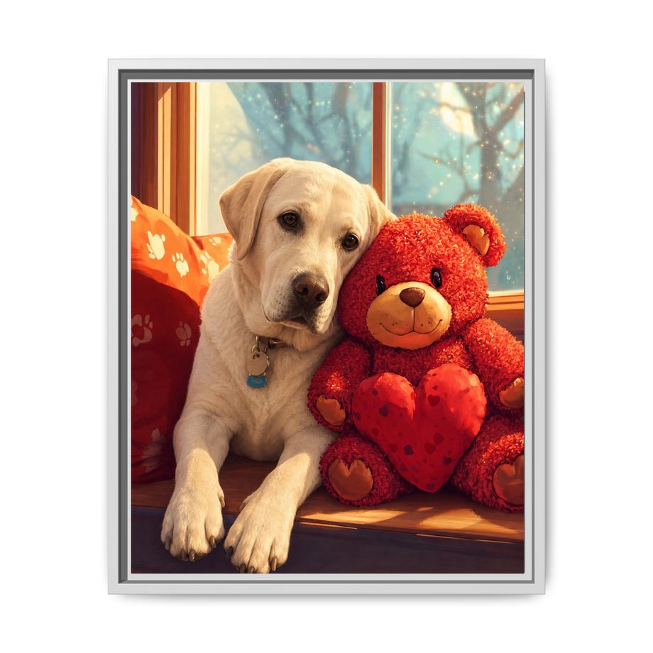 Framed 16x20 White front