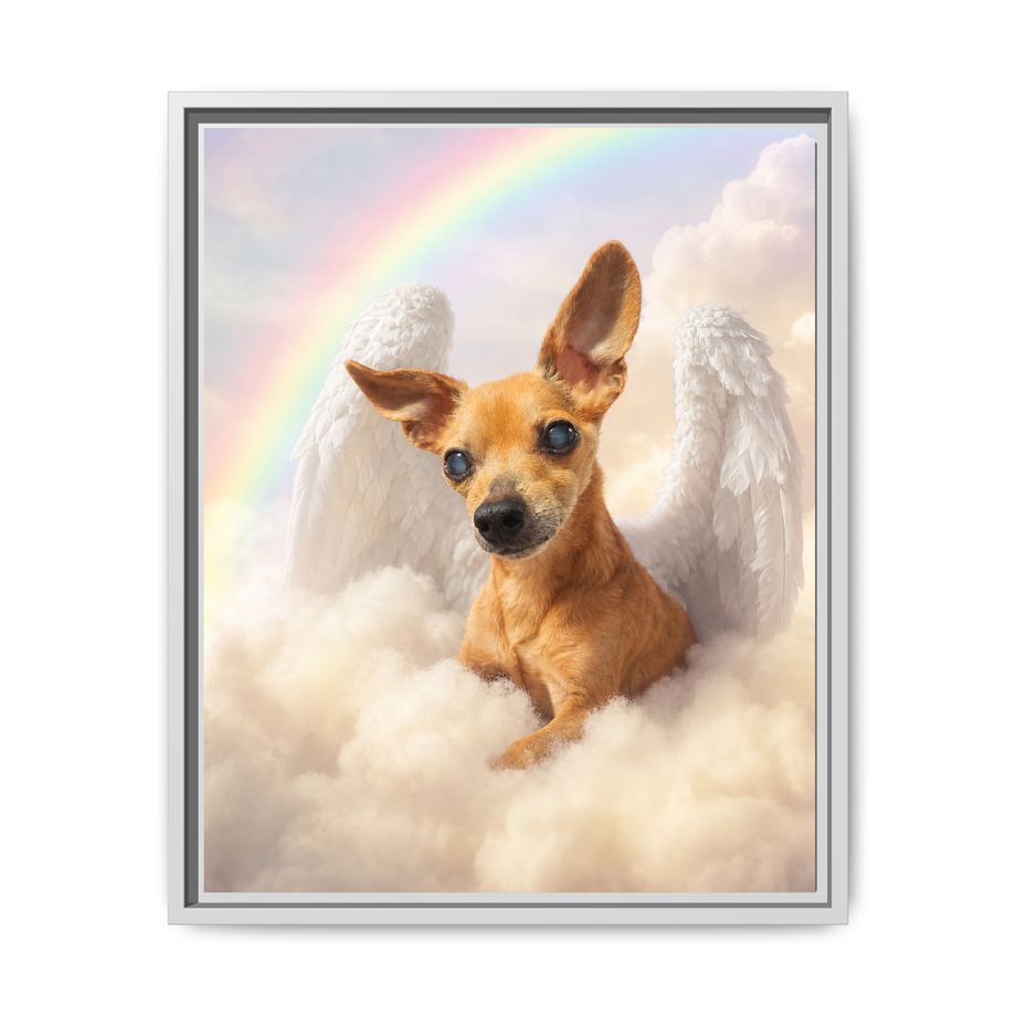 Framed 16x20 White front