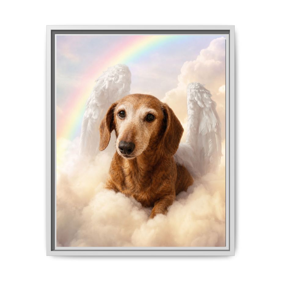 Framed 16x20 White front