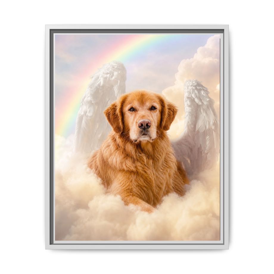 Framed 16x20 White front