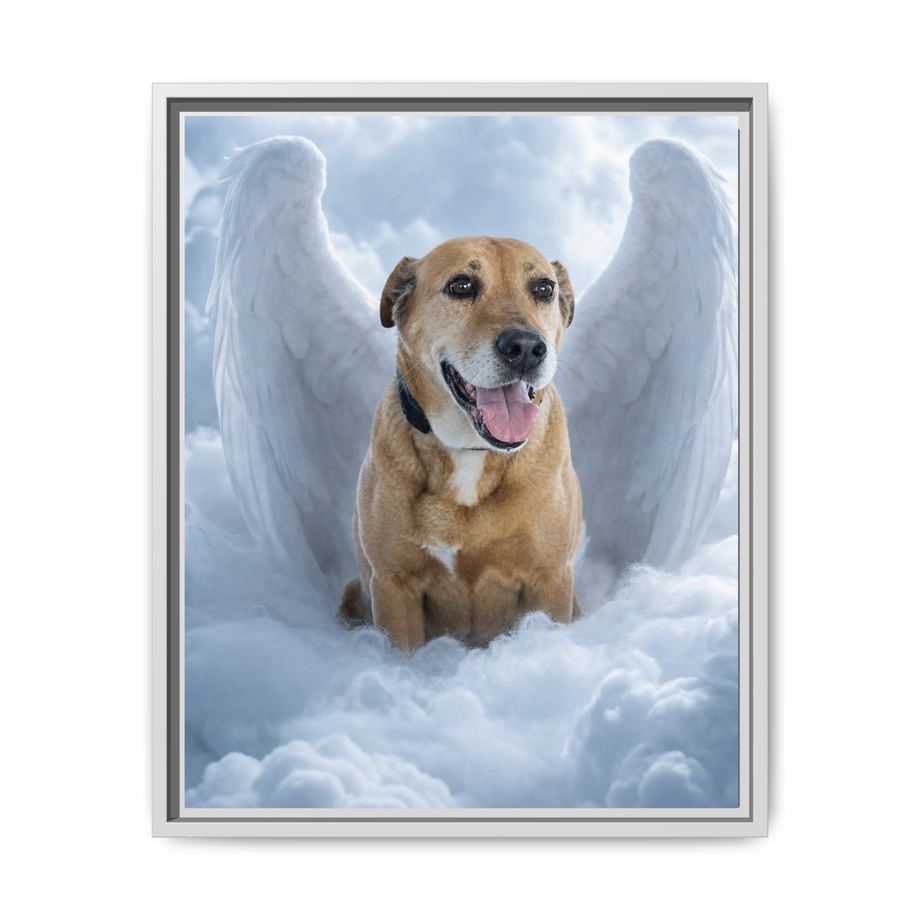 Framed 16x20 White front