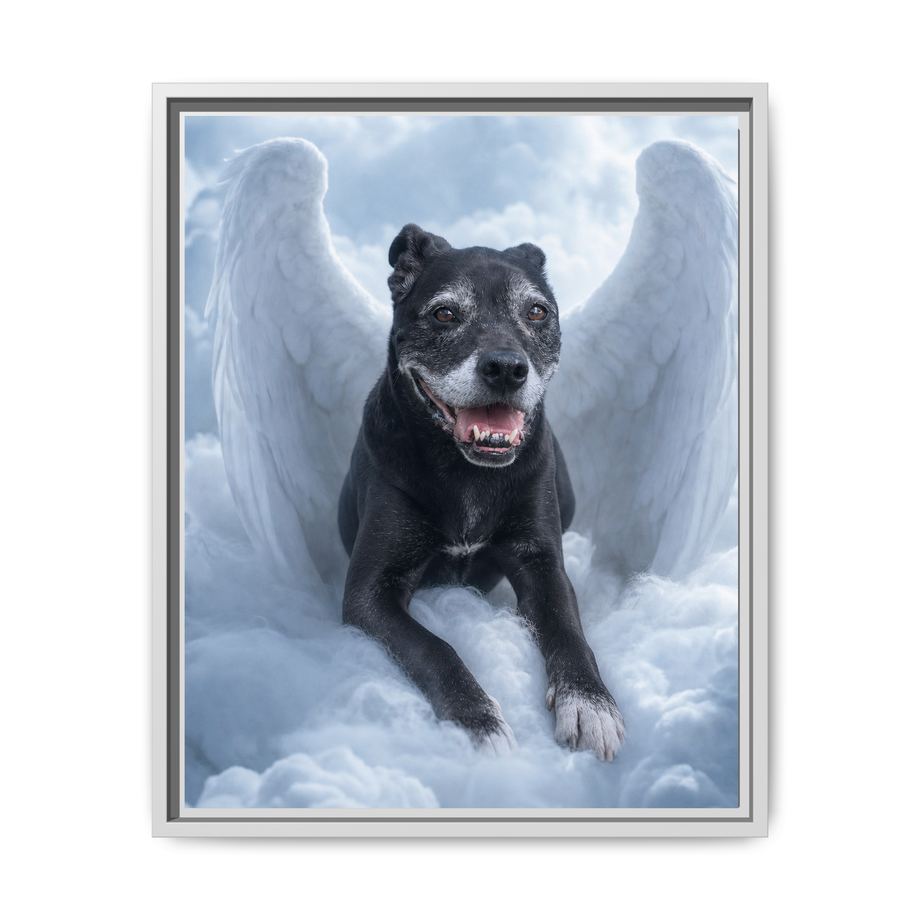 Framed 16x20 White front