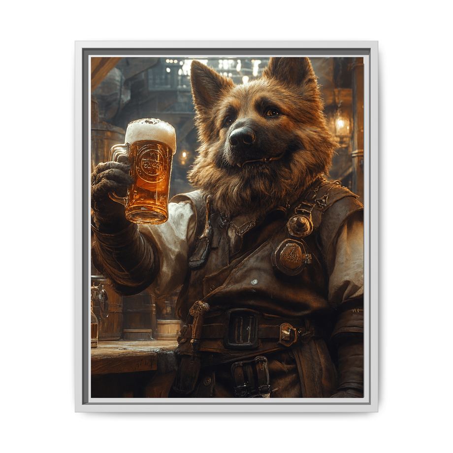 Framed 16x20 White front