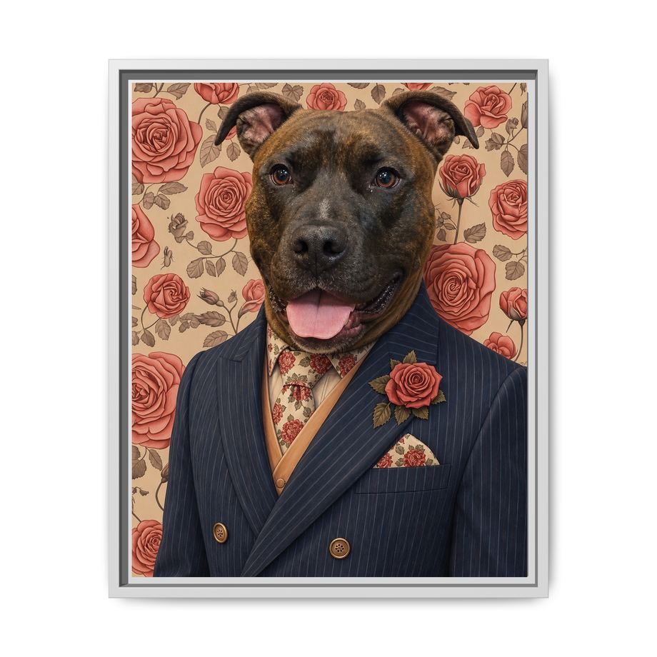 Framed 16x20 White front