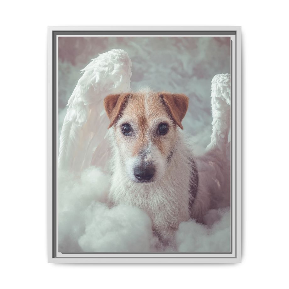 Framed 16x20 White front