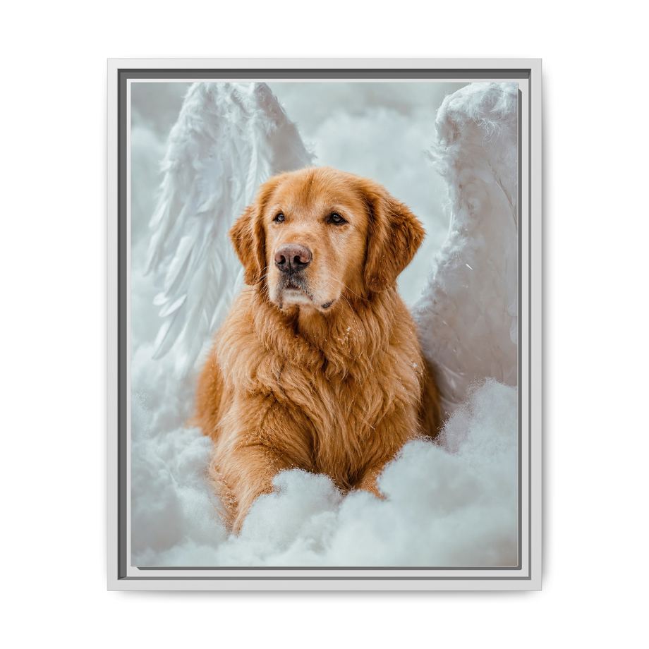 Framed 16x20 White front