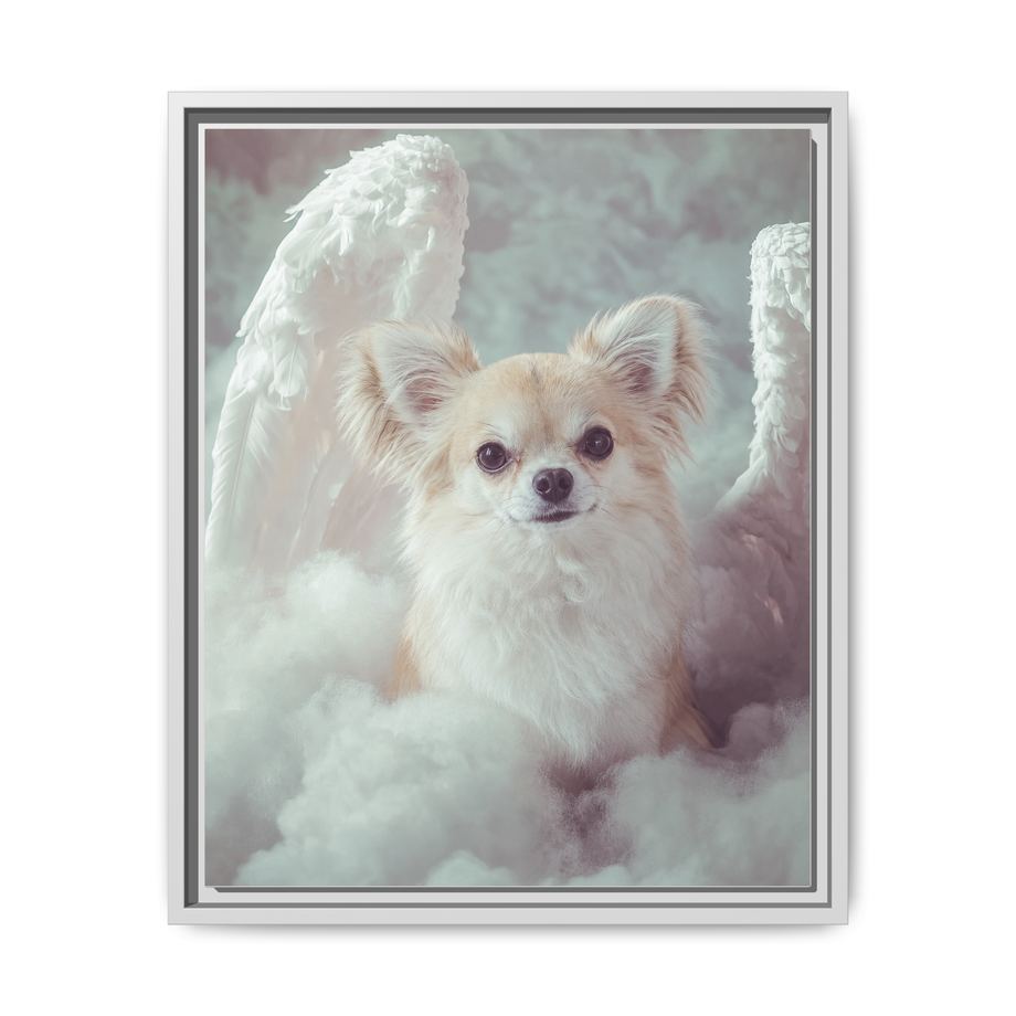 Framed 16x20 White front
