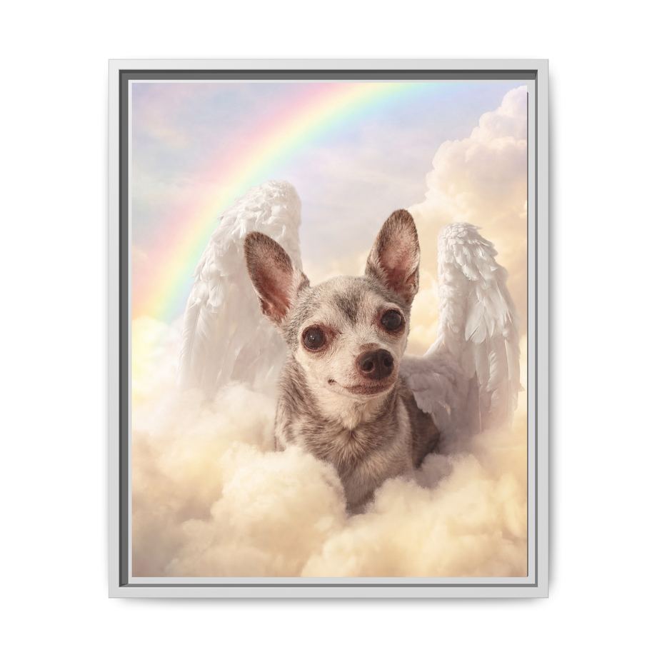 Framed 16x20 White front
