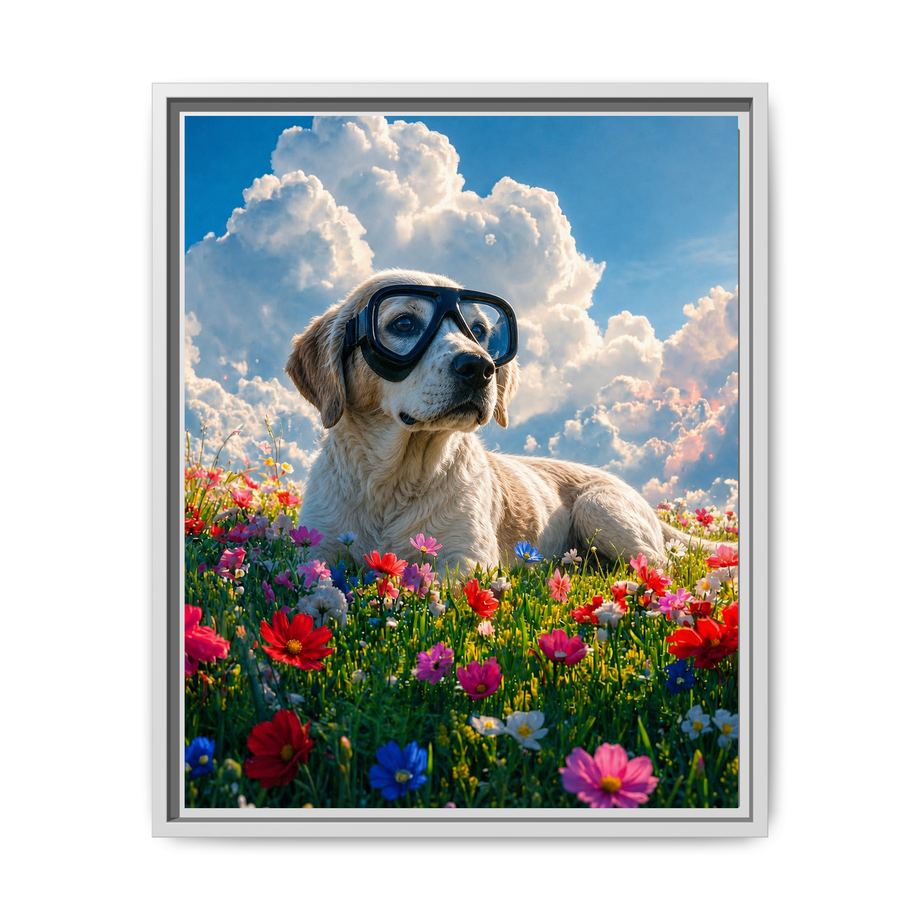 Framed 16x20 White front