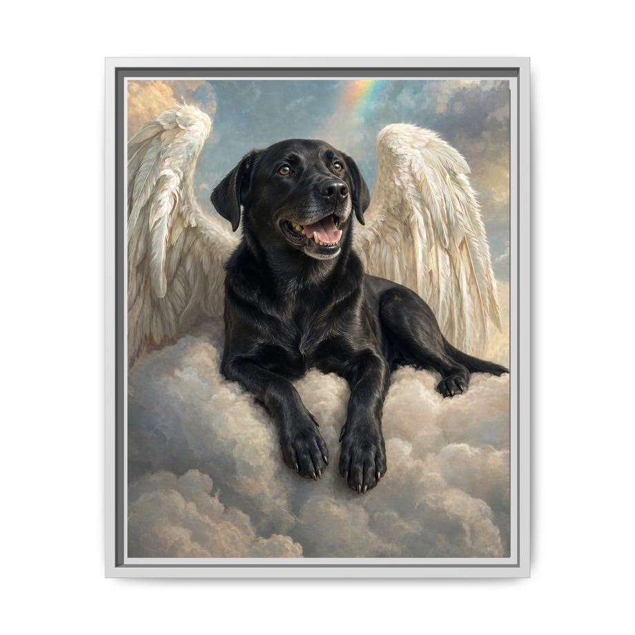 Framed 16x20 White front