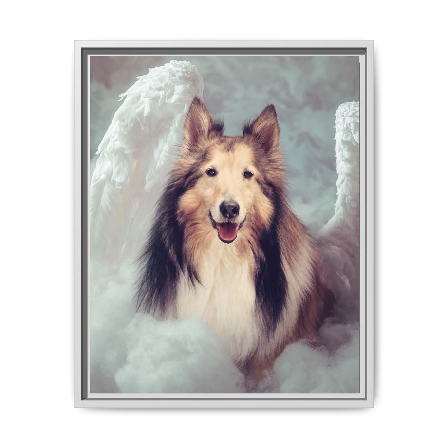 Framed 16x20 White front