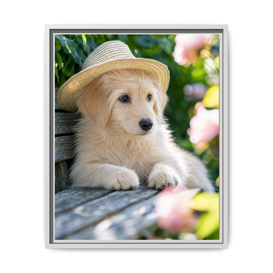 Framed 16x20 White front