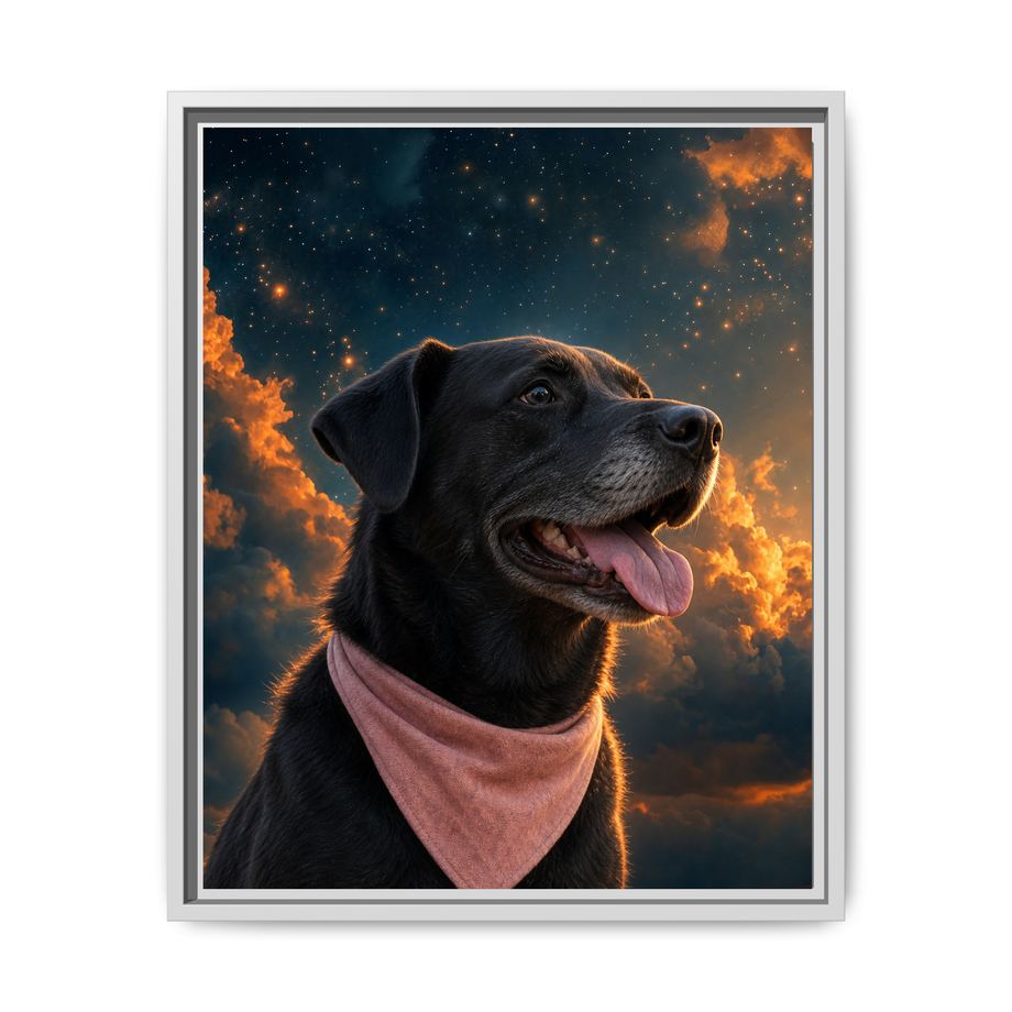 Framed 16x20 White front