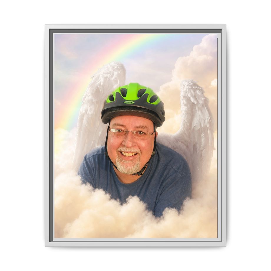 Framed 16x20 White front