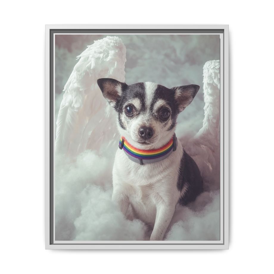 Framed 16x20 White front