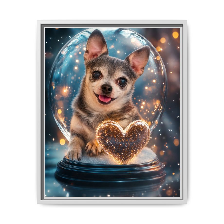 Framed 16x20 White front