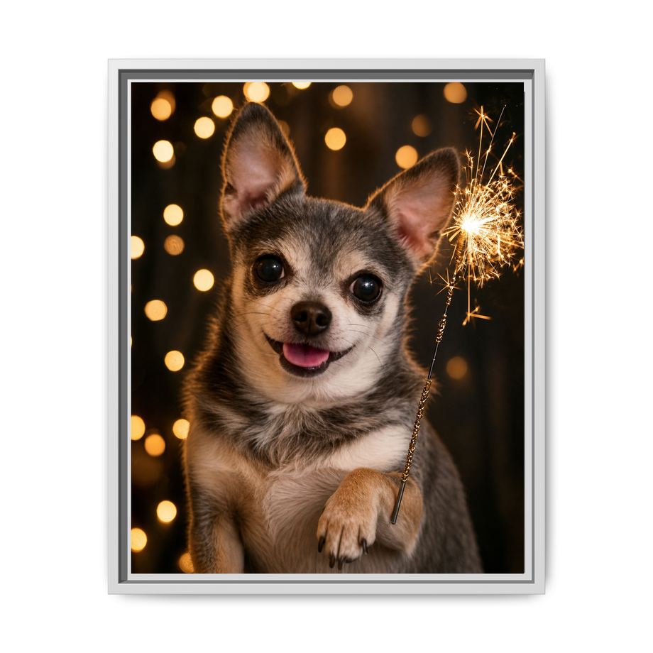 Framed 16x20 White front