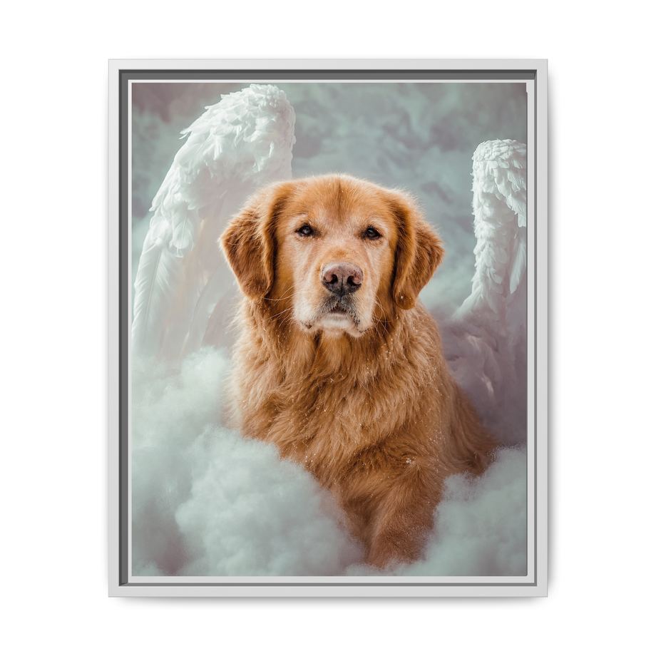 Framed 16x20 White front