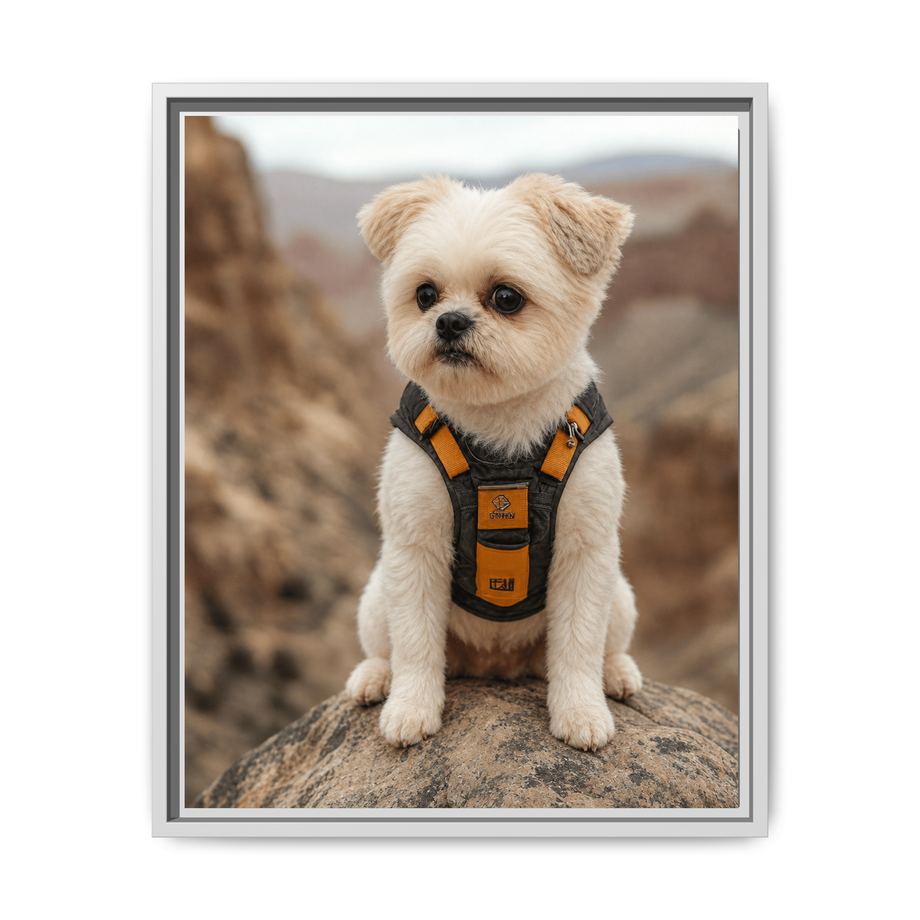 Framed 16x20 White front