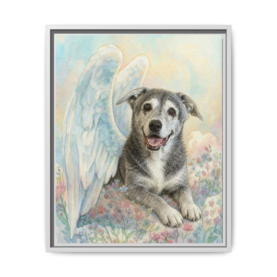 Framed 16x20 White front