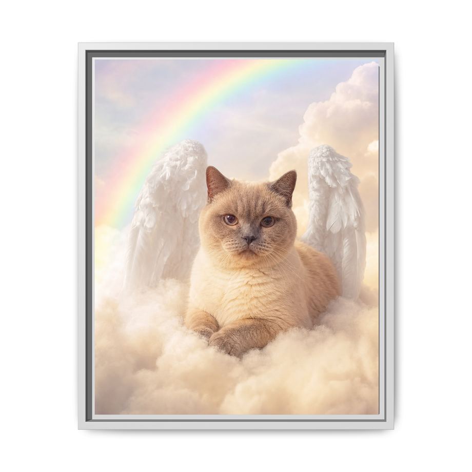 Framed 16x20 White front