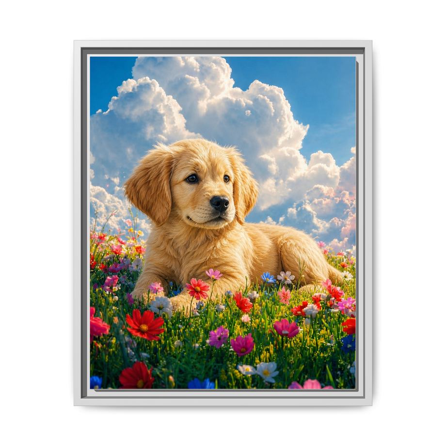 Framed 16x20 White front